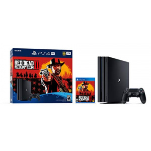 PlayStation 4 Pro 1TB Console with Red Dead Redemption 2