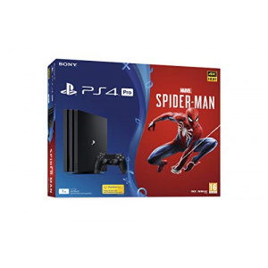 PlayStation 4 Pro Console 1TB with Marvel's Spider Man