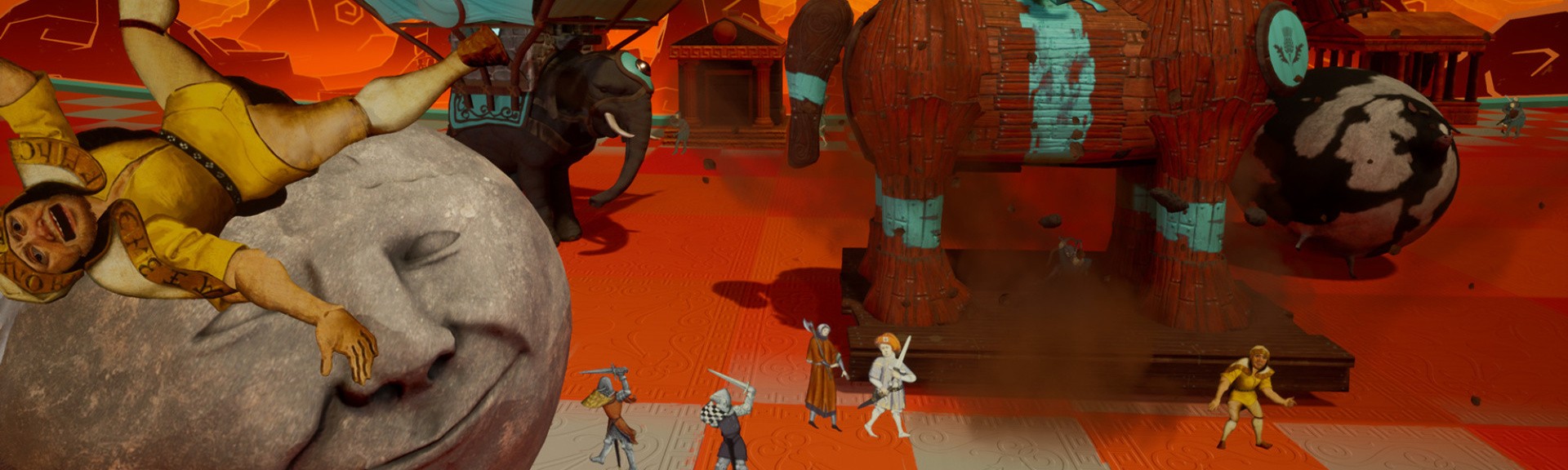 Mini Review: Rock of Ages 3: Make Break - Fun, Oddball Tower Defence with Awkward Level Editor