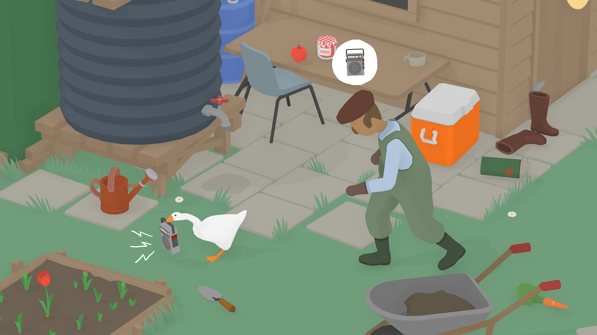 Untitled Goose Game】 Honk honk! 🦆 