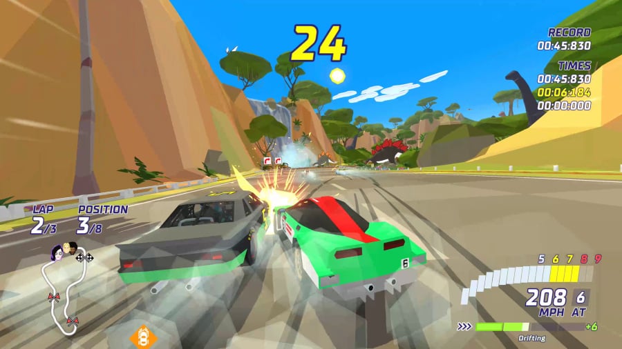 Hotshot Racing Review - Screenshot 1 of 2