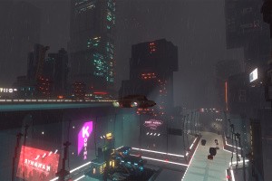Cloudpunk Screenshot