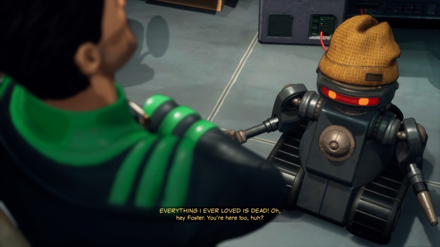 Beyond a Steel Sky Review - Screenshot 6 of 7