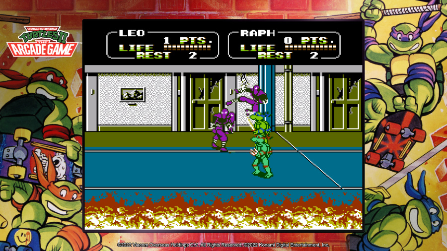 Teenage Mutant Ninja Turtles: The Cowabunga Collection Review - Screenshot 2 of 4