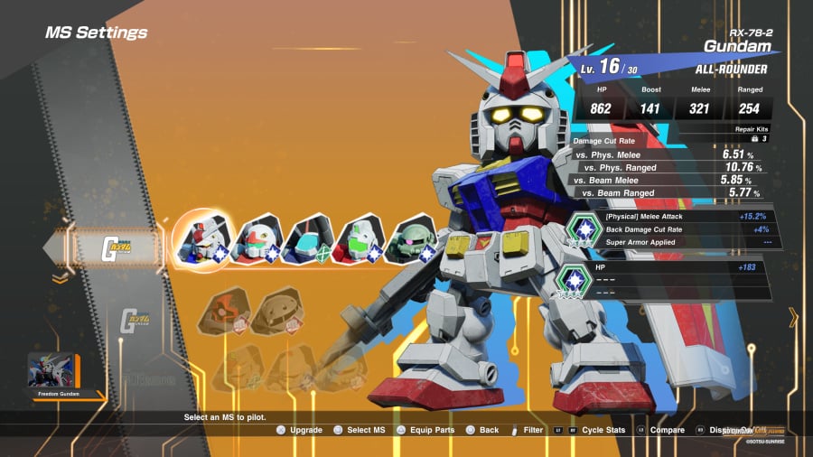 SD Gundam Battle Alliance Review - Screenshot 4 of 5