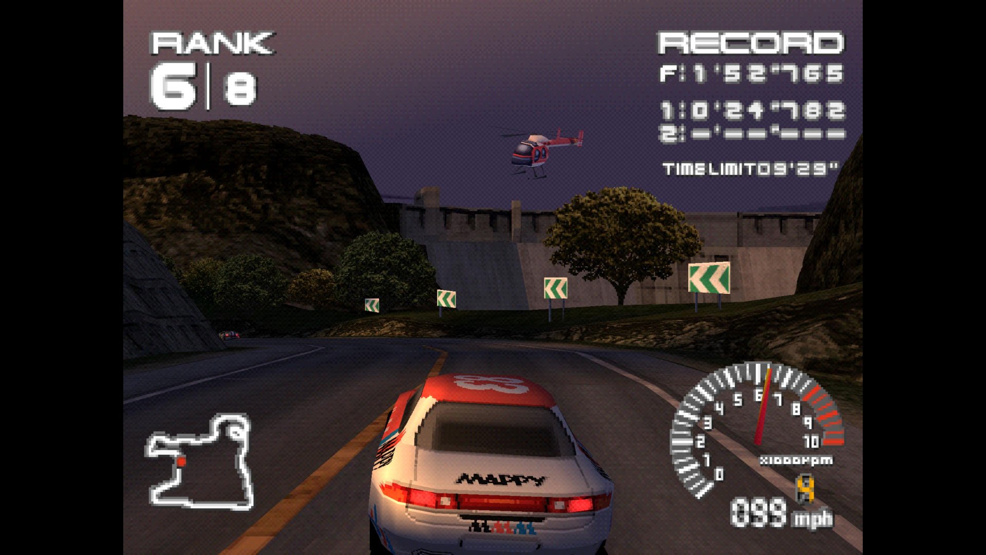🕹️ Play Retro Games Online: Ridge Racer Type 4 (PS1)