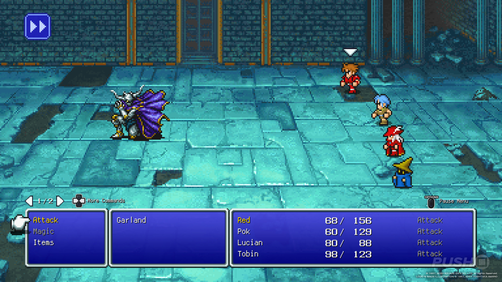 Final Fantasy 1 on PSP for comparison to the new remastered. : r