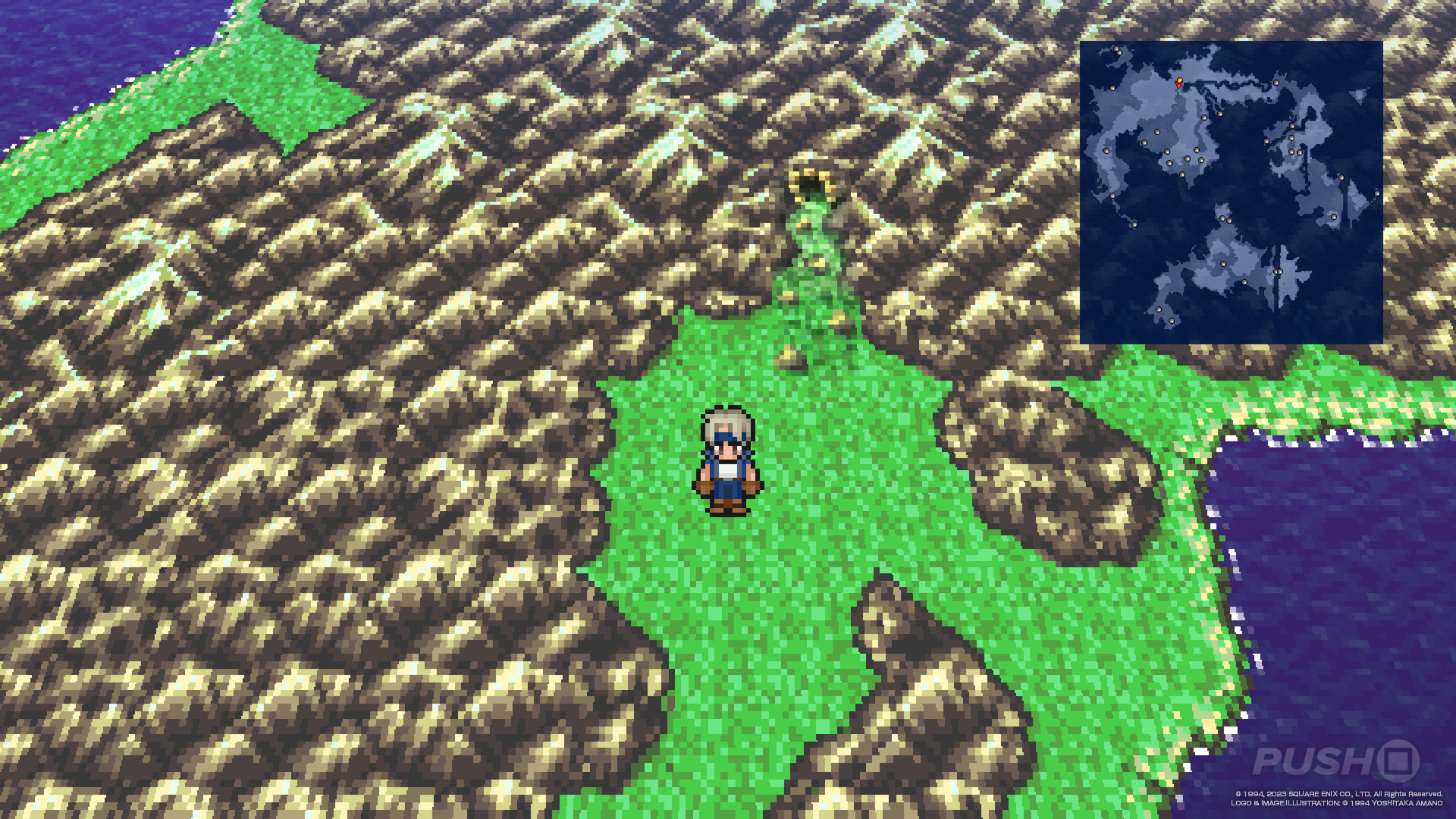 Here's the first official screenshot of the Final Fantasy 6 Pixel Remaster