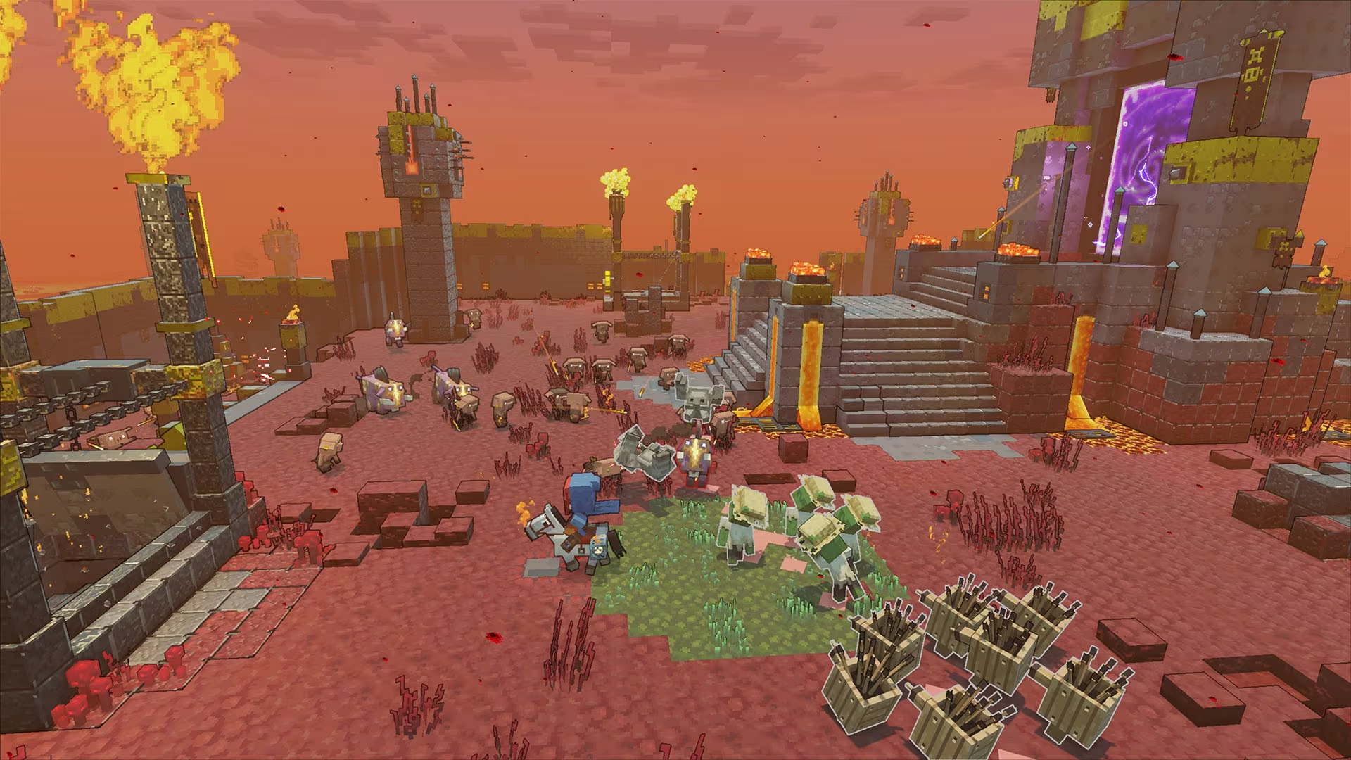 Minecraft Legends review - a messy spinoff that misses the point of  Minecraft