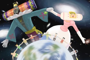 We Love Katamari REROLL + Royal Reverie Screenshot