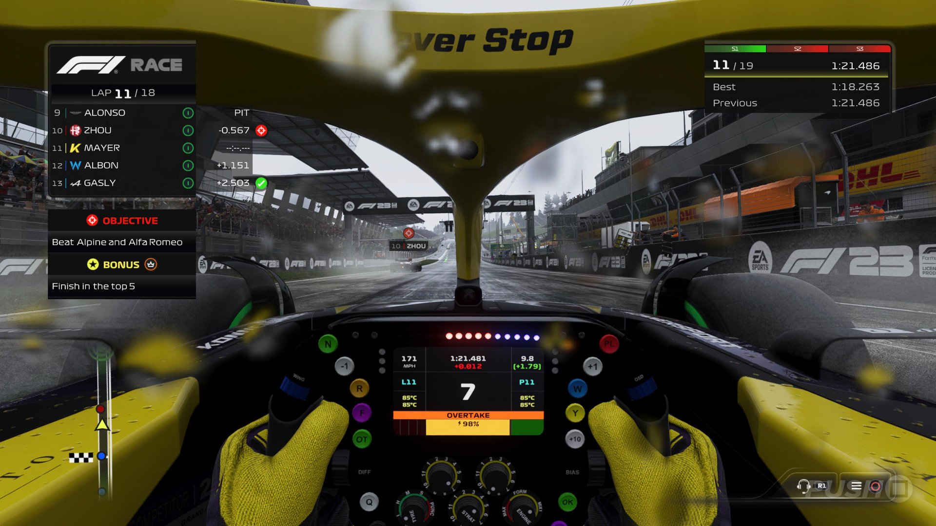 Lack of PSVR2 is a massive missed opportunity for F1 23