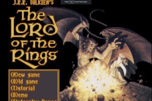 J.R.R. Tolkien's The Lord of the Rings, Vol. I Screenshot