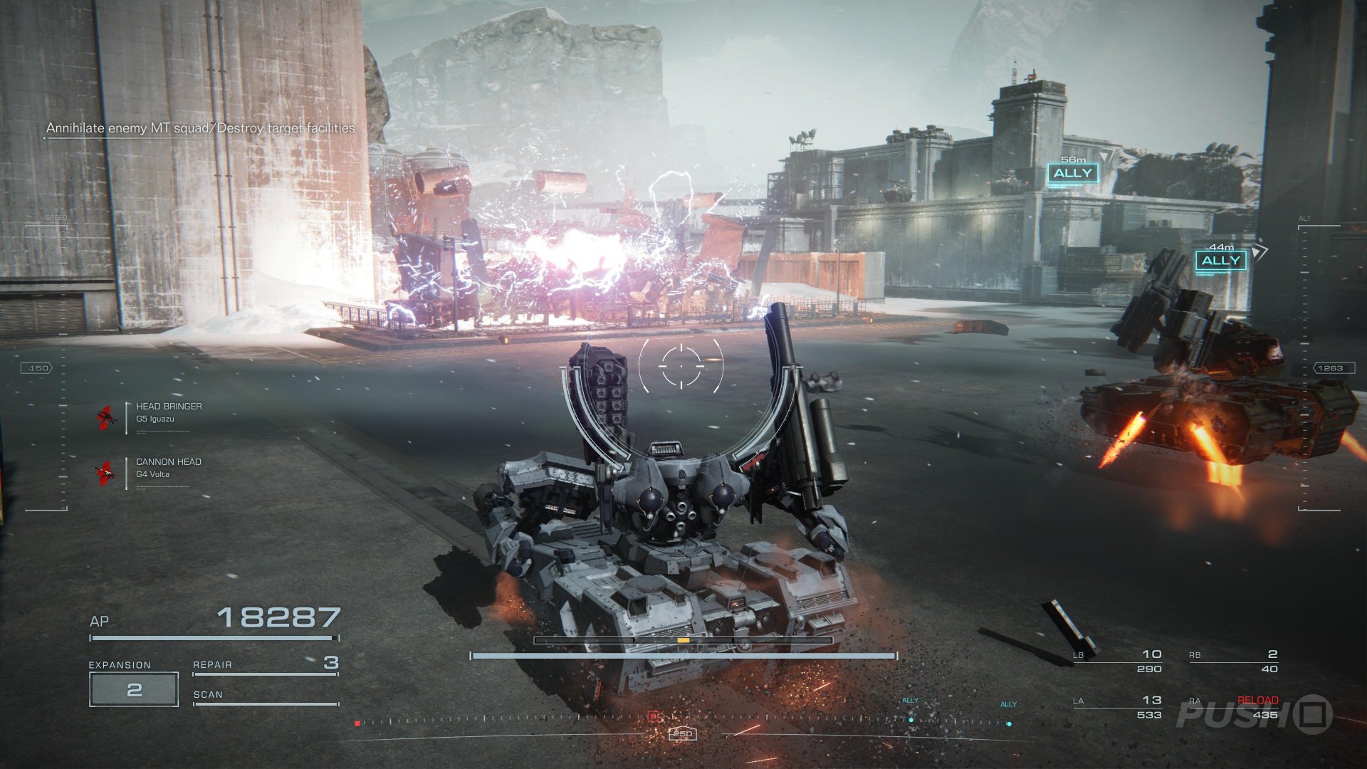 Armored Core V – review, Shooting games