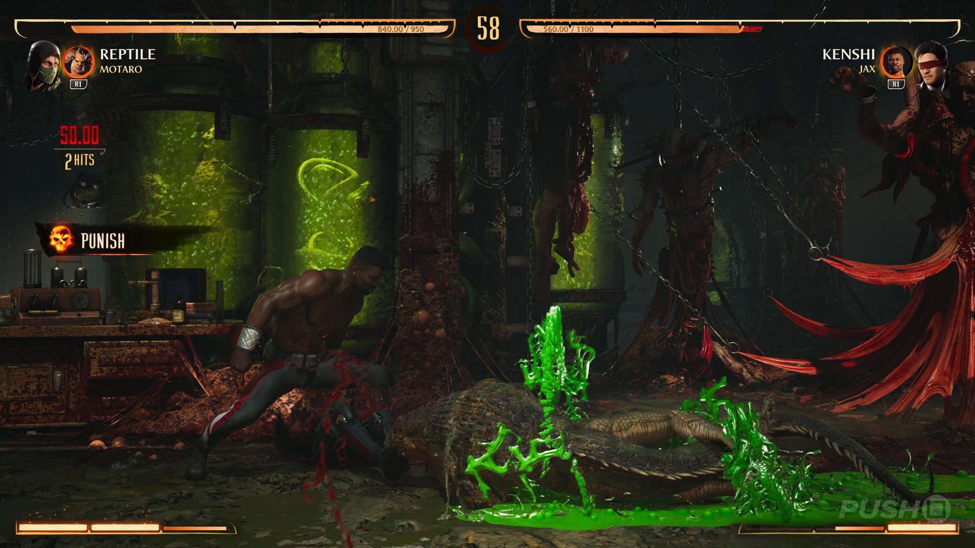 Oof, these Mortal Kombat fatalities leave a mark (or a splat)
