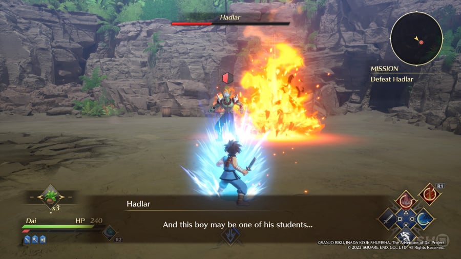 Infinity Strash: Dragon Quest The Adventure of Dai Recensione - Screenshot 1 di 