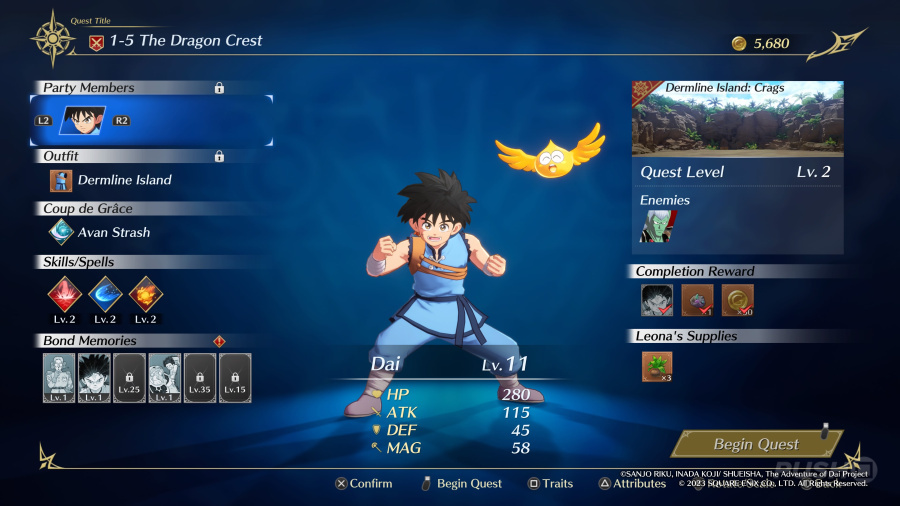 Infinity Strash: Dragon Quest The Adventure of Dai Review - Screenshot 2 of 4