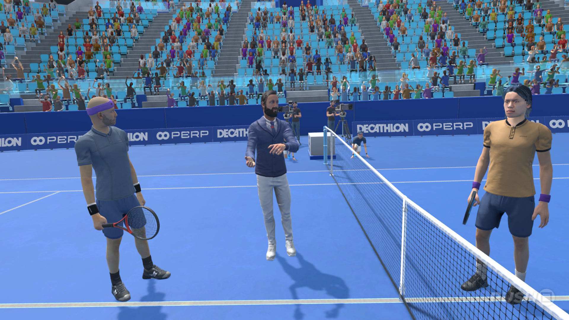  Tennis On-Court - PlayStation 5 : Video Games