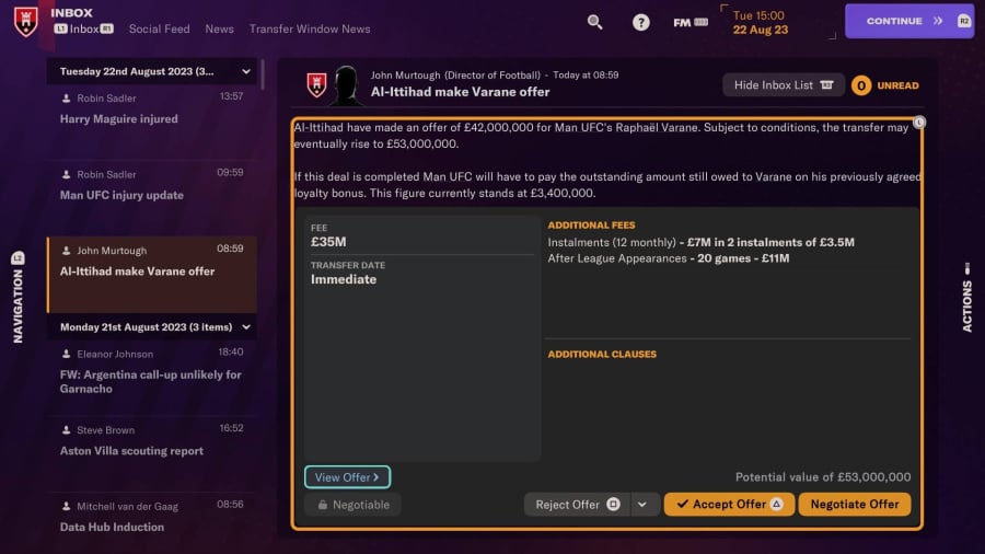 Football Manager 2024 Console Review (PS5) GamerBloo