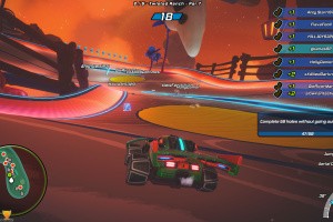 Turbo Golf Racing Screenshot