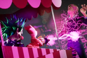 Killer Klowns from Outer Space: The Game Screenshot