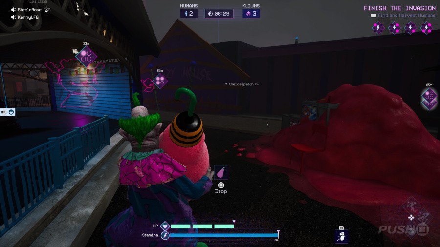 Killer Klowns from Outer Space: The Game Review - Screenshot 2 of 6