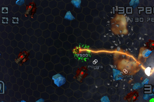 Super Stardust Portable Screenshot