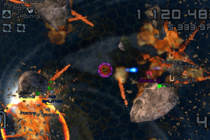 Super Stardust Portable Screenshot