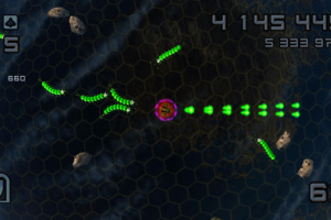 Super Stardust Portable Screenshot