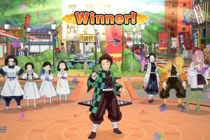 Demon Slayer: Kimetsu no Yaiba - Sweep the Board! Screenshot