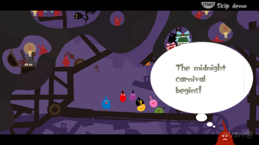 LocoRoco: Midnight Carnival Review - Screenshot 2 of 2