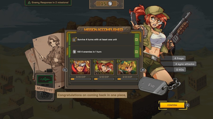 Metal Slug Tactics Review - Screenshot 5 of 10