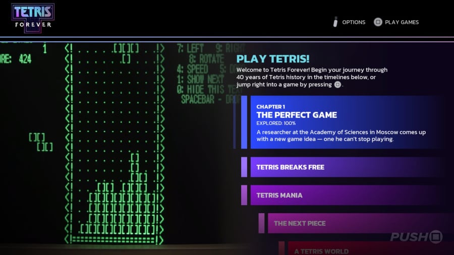 Tetris Forever Review - Screenshot 1 of 6