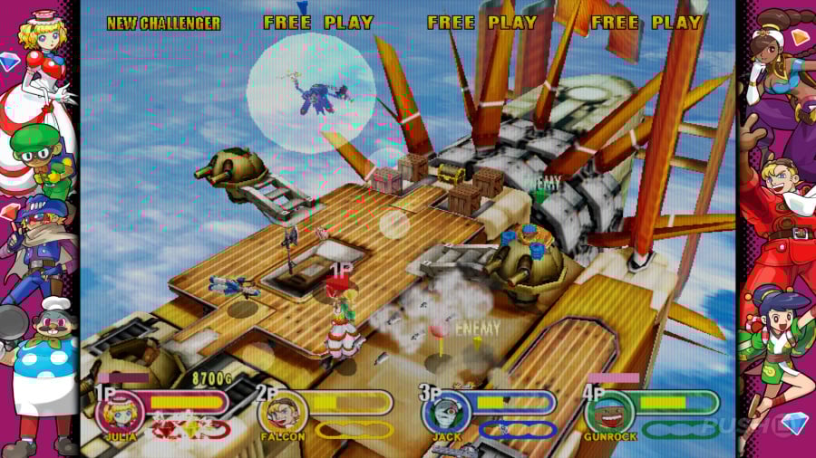 Screenshot of Capcom Fighting Collection 2 (PlayStation 4)