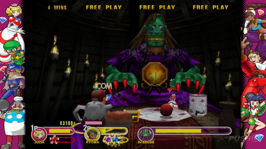 Screenshot of Capcom Fighting Collection 2 (PlayStation 4)