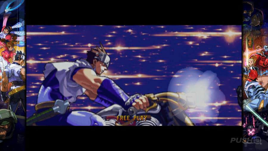 Screenshot of Capcom Fighting Collection 2 (PlayStation 4)