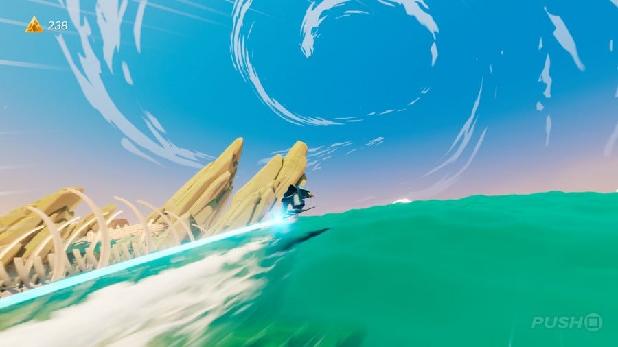 Sword of the Sea Review - Screenshot 3 of 4