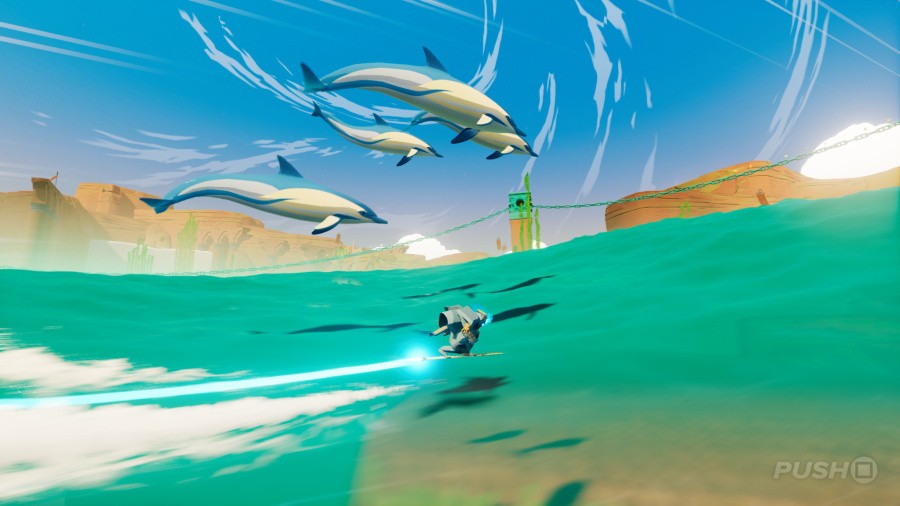 Sword of the Sea Review - Screenshot 3 of 4