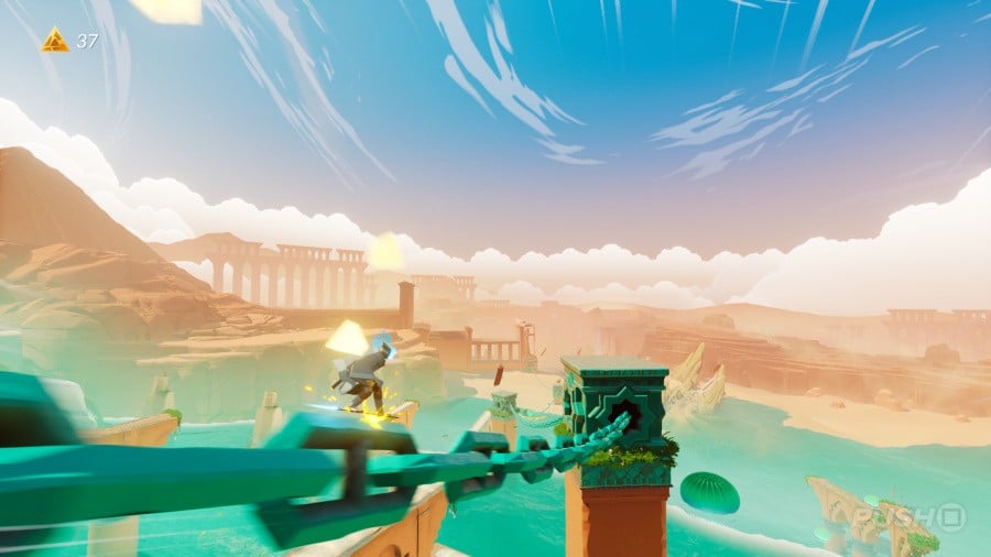 Sword of the Sea Review - Screenshot 3 of 4