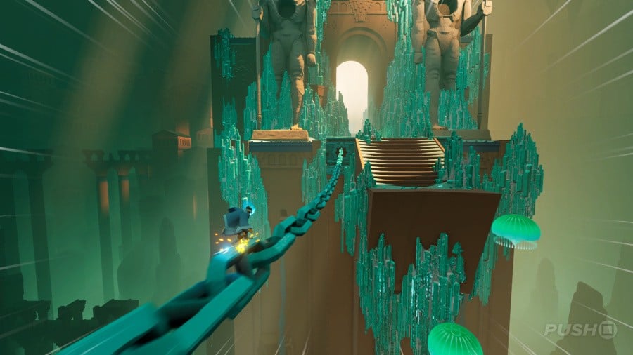 Sword of the Sea Review - Screenshot 1 of 4