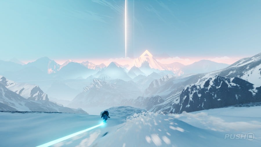 Sword of the Sea Review - Screenshot 1 of 4