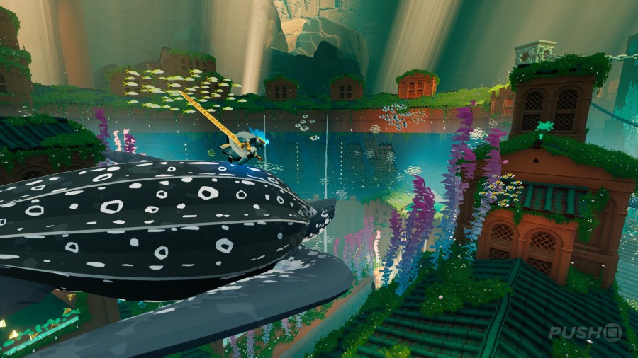 Sword of the Sea Review - Screenshot 1 of 4