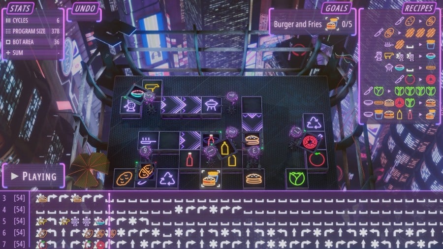 Neon Noodles Review - Screenshot 1 of 6
