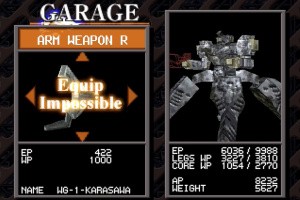 Armored Core Screenshot