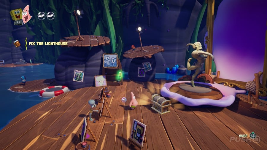 SpongeBob SquarePants: Titans of the Tide Review - Screenshot 2 of 5