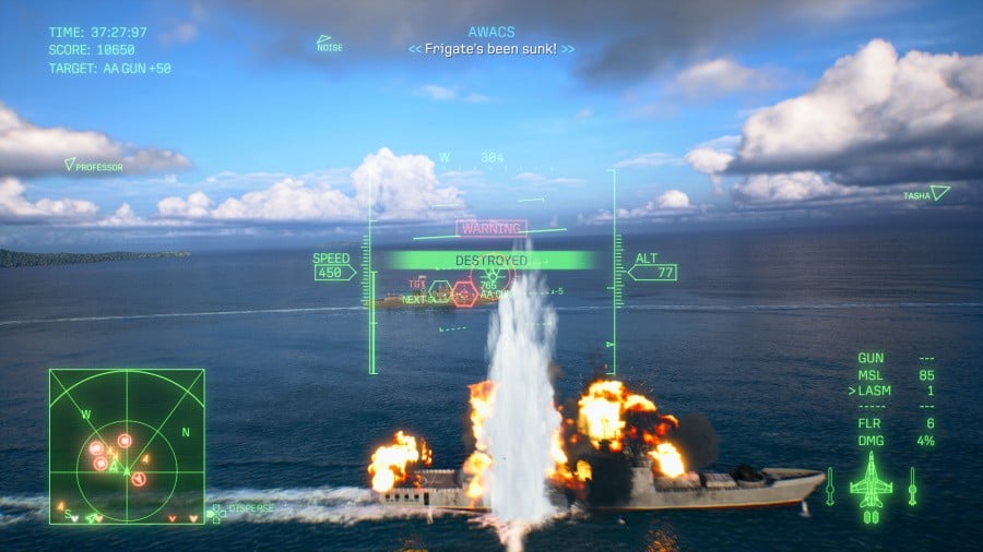 Ace Combat 8: Wings of Theve Review - Screenshot 4 of 6