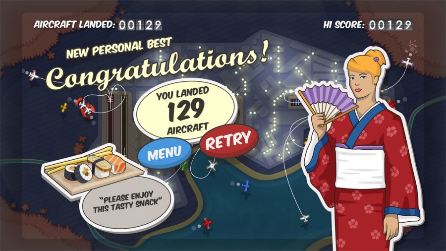 Flight Control HD Review - Screenshot 1 of 4