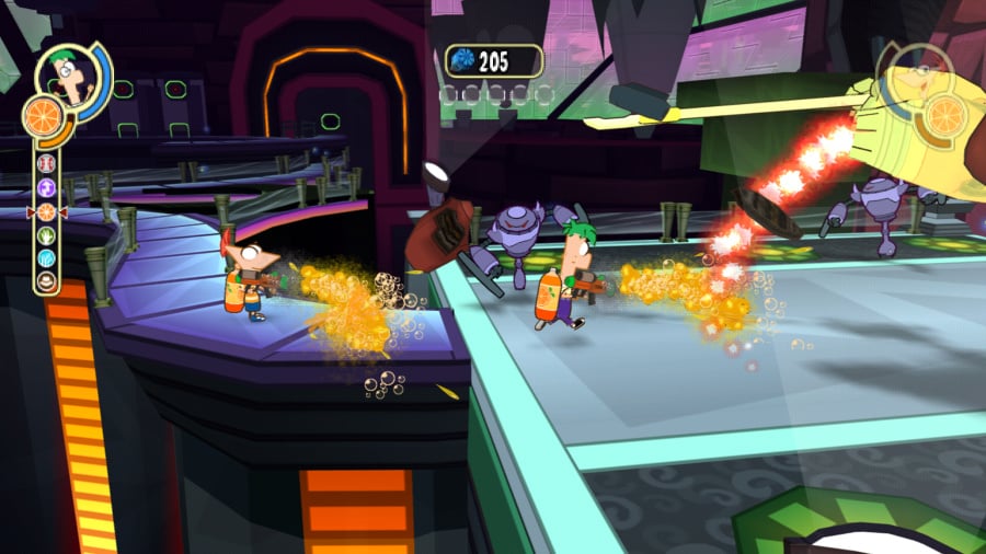 Phineas and Ferb: Across the Second Dimension Review - Screenshot 3 of 4