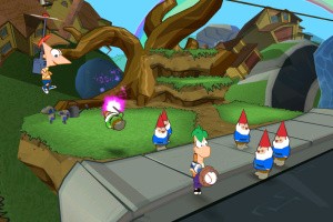 Phineas and Ferb: Across the Second Dimension Screenshot