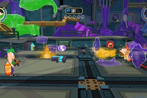Phineas and Ferb: Across the Second Dimension Screenshot