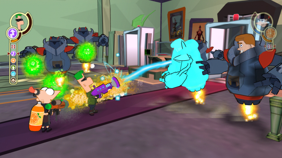 Phineas and Ferb: Across the Second Dimension Review - Screenshot 2 of 4